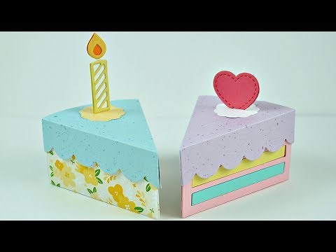 Intro to Cake Slice Box + 2 cake boxes from start to finish