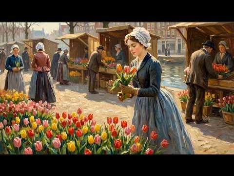 Visual Poems | Romantic Netherlands 🌷 | Peaceful Dutch Countryside | Relaxing Classic Music