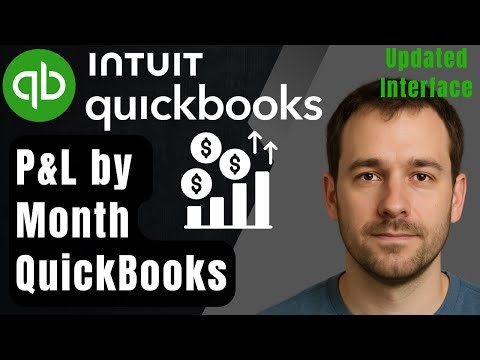 How to Run a Profit and Loss by Month Report in QuickBooks Online (New Interface | 2026 Tutorial)