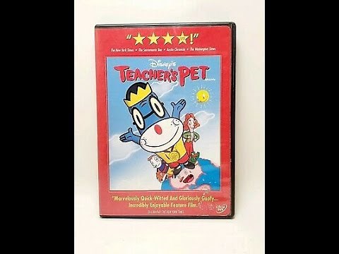 Opening to Teacher's Pet DVD (2004)