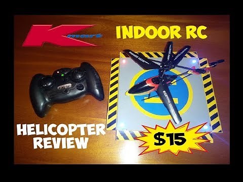 Kmart $15 Indoor RC Helicopter Review