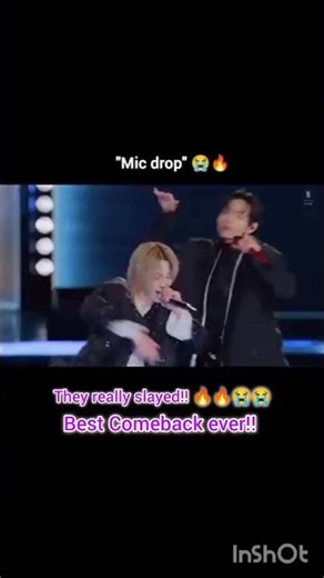 BTS Mic drop performance!! 🔥🔥💜💜 clip credits to ‪@taeholic7ৎ‬