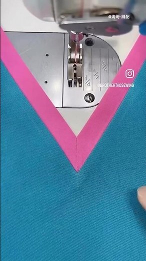 How to sew a scrub V-Neckline #scrub #v-neckline #beginners #sewingtutorial #fashion