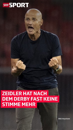 Zeidler loses his voice 🤭 | SRF Sport