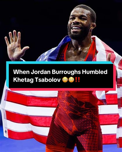 When Jordan Burroughs Humbled Khetag Tsabolov 😳😳‼️ Folkstyle wrestling #wrestling #foryoupage #folkstylewrestling #wrestlingszn