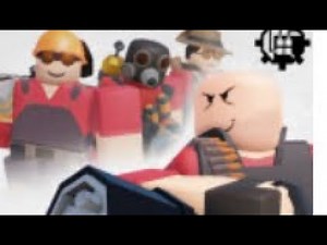 Playing tf2 in roblox :)