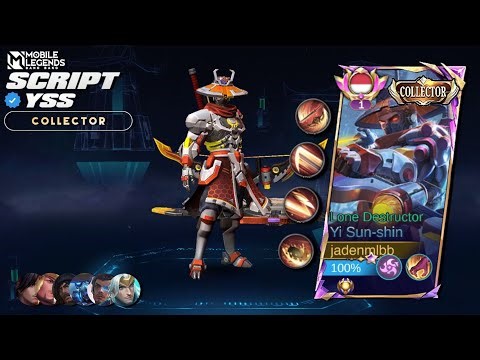 NEW Yi Sun-shin Collector Skin Script | Lone Destructor
