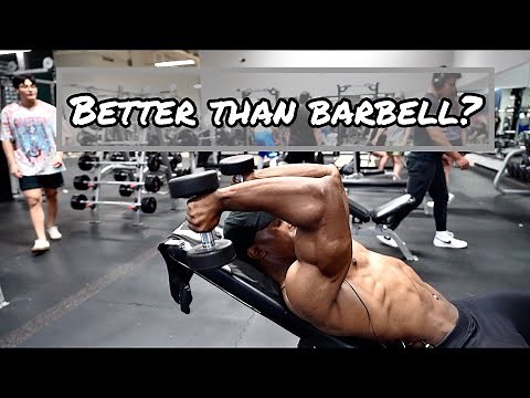 How to - Incline Dumbbell Tricep Extension