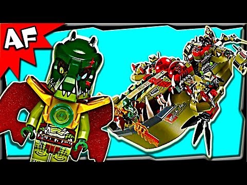 Lego Chima Cragger's COMMAND SHIP 70006 Stop Motion Build Review