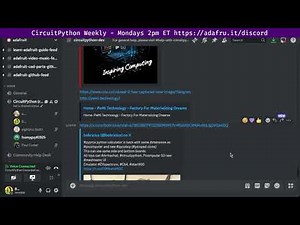 CircuitPython Weekly Meeting for November 12, 2024 @circuitpython #circuitpython #adafruit