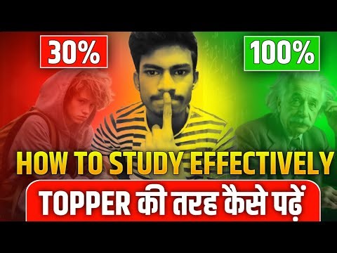 How to Study Like a Topper | Effective Learning Methods | Motivational Video