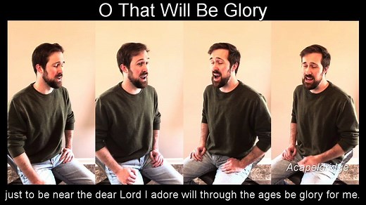 O That Will Be Glory - Acapella Hymn Lyrics and Music by Charles Gabriel, 1900. Thank you for supporting my page and sharing with me in my love of the old, classic hymns. Over the last few weeks I've recorded some quicker songs. I felt like singing at a little slower pace this week. All of my music can be found on my website, acapeldridge.com | Acapeldridge