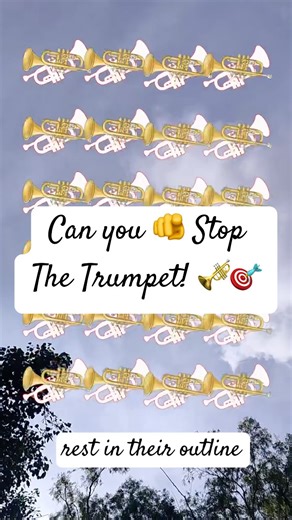 Can You 🫵 Stop The Rotating Trumpet At The Perfect Spot? 🎺🌀 | Reflex Puzzle Challenge