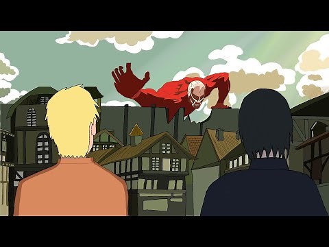 If Naruto & Sasuke was in Attack on titan | Naruto meets Sasuke in attack on titan