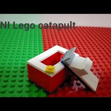 How to build a mini Lego catapult game