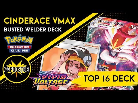 TOP 16 Cinderace VMAX Deck has FAVORABLE matchups in the META! (Pokemon TCG)