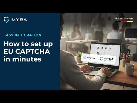 Myra Security | EU CAPTCHA: Easy Implementation in Just 2 Minutes