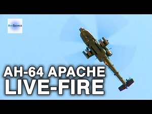 AH-64 Apache in Action: Hellfire Missiles, Hydra 70 Rockets, M230 Chain Gun Live-Fire