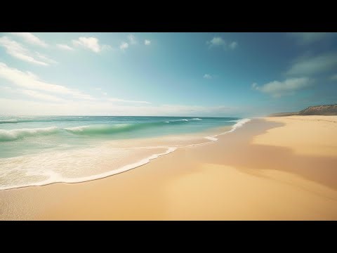 Peaceful Ocean Waves at Sunset – Sleep, Relax, and Unwind