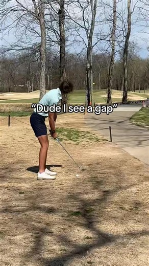 “He hit the gap” they say in unison #fyp #golf @BRay | golf