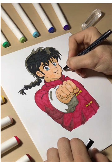 Ranma Saotome: Daily Drawing Inspiration