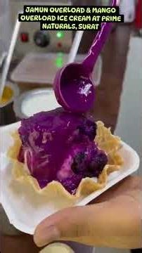 SUMMER SPECIAL:- JAMUN OVERLOAD & MANGO OVERLOAD ICE CREAM EXCLUSIVE AT SURAT, GUJARAT.