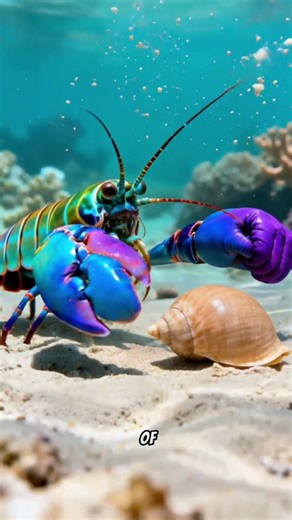 This Tiny Shrimp Punches Faster Than A Bullet! 🥊💥