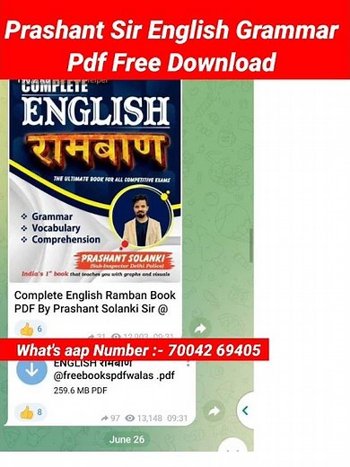 english ramban book by prashant sir pdf free download | english formula book by prashant sir review