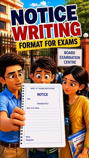 Notice Writing Format Explained
