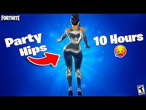 Fortnite Kim Kardashian Skin Party Hips 10 Hour Version! Thicc 🍑😘 Hot Big Gyat Girl 😍 Try Not To🍆💦😜
