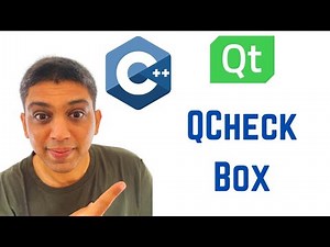 Qt Tutorials For Beginners - QCheckBox