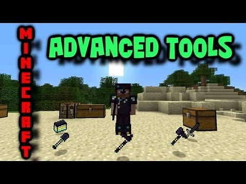 Minecraft Mod Showcase - Advanced Tools 1.3.2