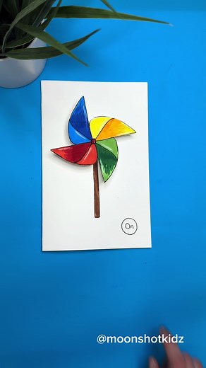 DIY Pinwheel Interactive Card: Paper Electronics Project for Beginners