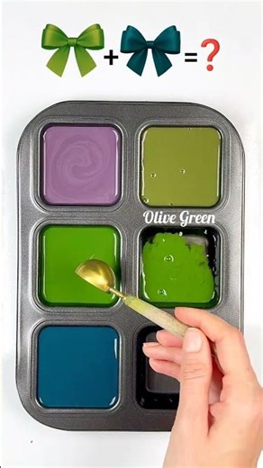 "Mixing Magic: Transforming Colors Step by Step 🎨" #colormixing #artshorts #relaxing #colormix