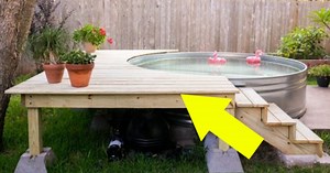 How To Make A DIY Pool Deck