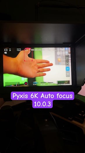 BLACKMAGIC PYXIS 6K has AUTOFOCUS #pyxis #autofocus