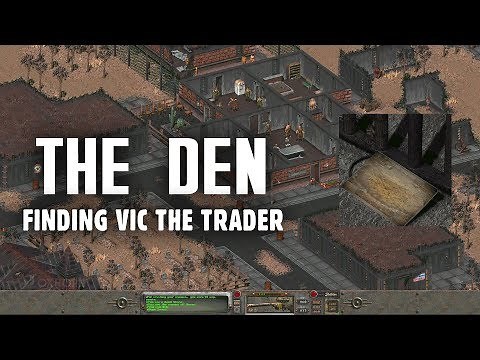 The Story of Fallout 2 Part 3: Finding Vic the Trader at The Den - Fallout 2 Lore
