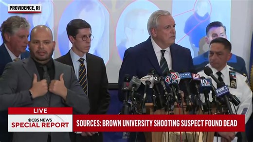 WATCH LIVE: Providence Police provide update on Brown University shooting investigation | CBS News