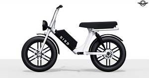 Bird Cruiser unveiled as moped-style electric bicycle with seating for two