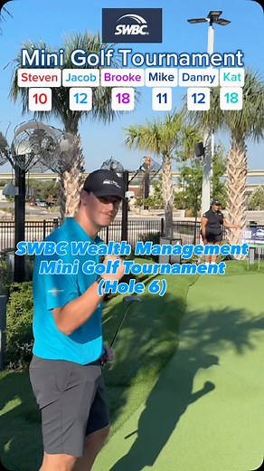 Mini Golf Tournament #1 brought to you by SWBC Wealth Management (Hole 6) #golf #minigolf #minigolfing #puttputt #puttputtgolf #swbc #swbcpartner | Twin Tour Golf