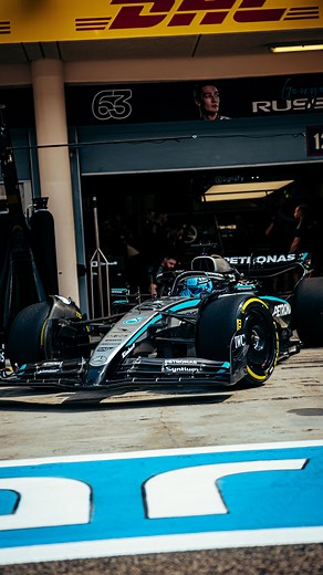The W16 hits the track for the first time 😍 | Mercedes-AMG Petronas F1 Team