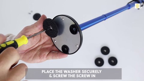 HoneyBull Walking Cane Replacement Tips - Pack of 3 Durable Rubber Cane Tips, Easy to Install, Compatible with HoneyBull Pivot Base, Reliable Grip for Daily Use