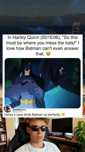 Harley Quinn S01E06： Batman's Speechless Moment