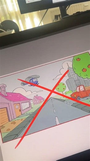 One point perspective can be interesting! #perspective #draw #art #sketch #howtodraw