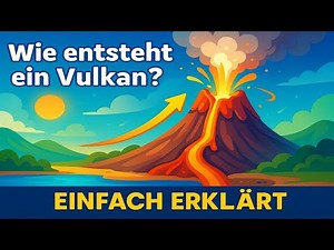 Wie entsteht ein Vulkan? 🌋 | Erdkunde (Einfach erklärt)