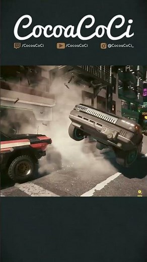 DRAMAQUEEN ... uhhm Car! | #shorts #cyberpunk2077