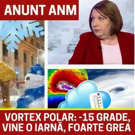 Anunț de ultima oră de la ANM, un nou Vortex polar intră în România: Vine o iarnă foarte grea, temperaturi și de -15 grade. Ți-am lăsat în comentarii articolul complet. | Părintele Arsenie Boca