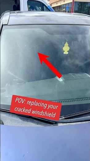 POV: Replacing Your Cracked Windshield (Honda CR-V with Glass Doctor Auto)