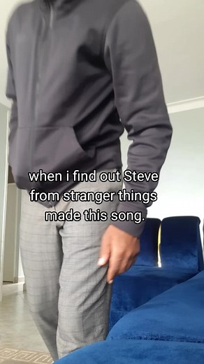 Dancing to Steve's Song from Stranger Things