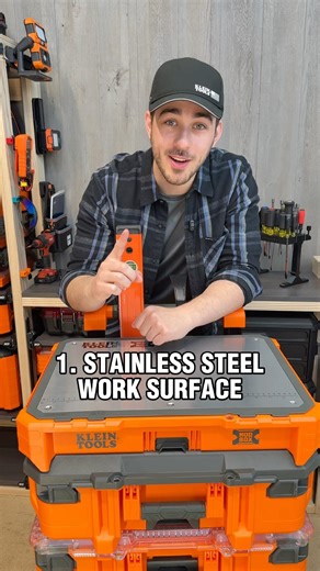 NEW KLEIN MODBOX STAINLESS STEEL WORKTOP! The Best Modular Toolbox Workstation?
